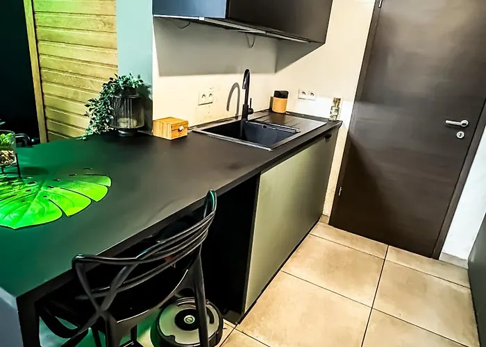 O Spa Privatif - Luxury Suite - Jacuzzi-Sauna-Netflix-Fishspa-Serviettes-Peignoirs-Sandales-Cafe
